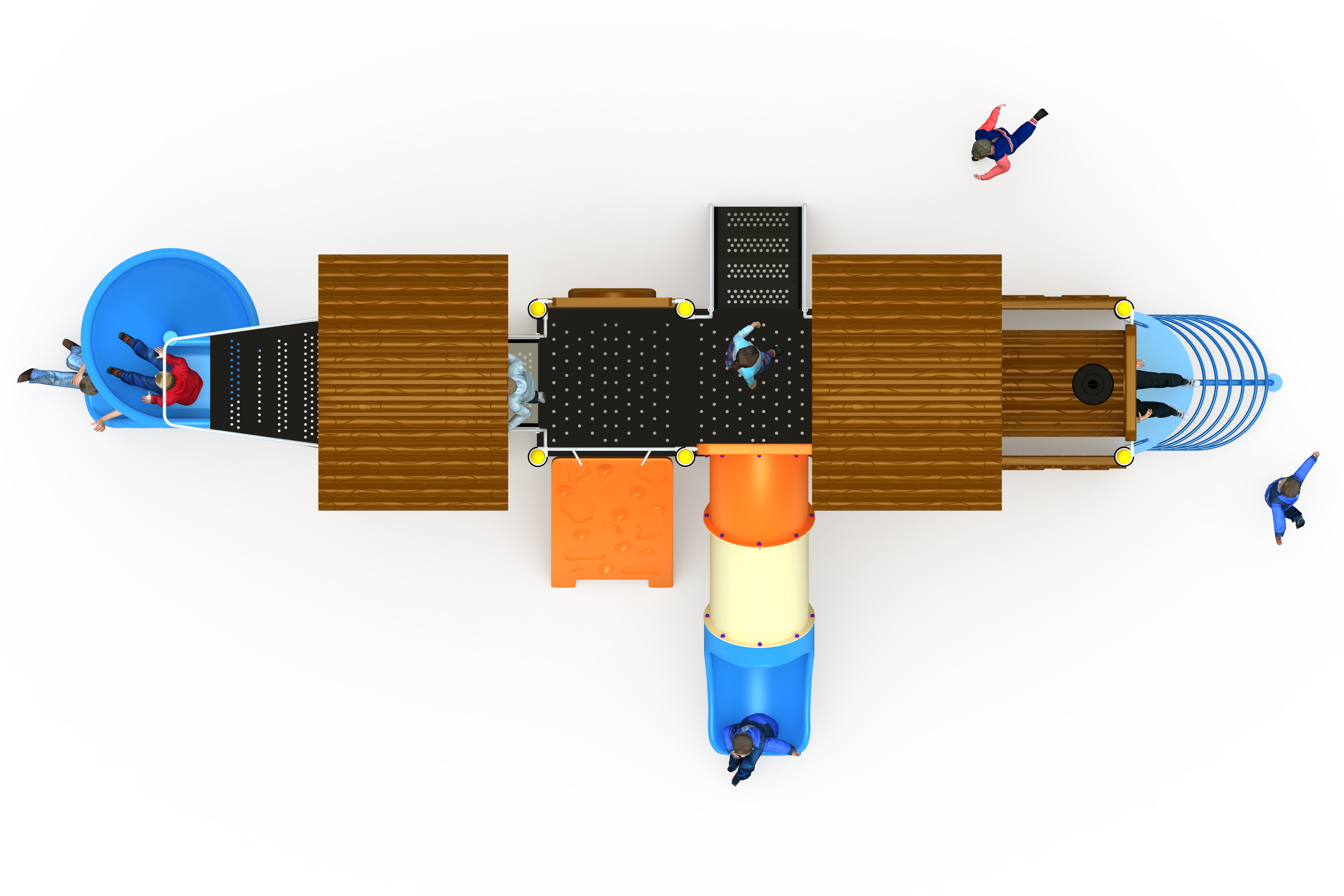 Tren Temalı Oyun Grubu D-400 PRK-401 | Temalı Metal Oyun Grupları | Erse Kent Mobilyaları